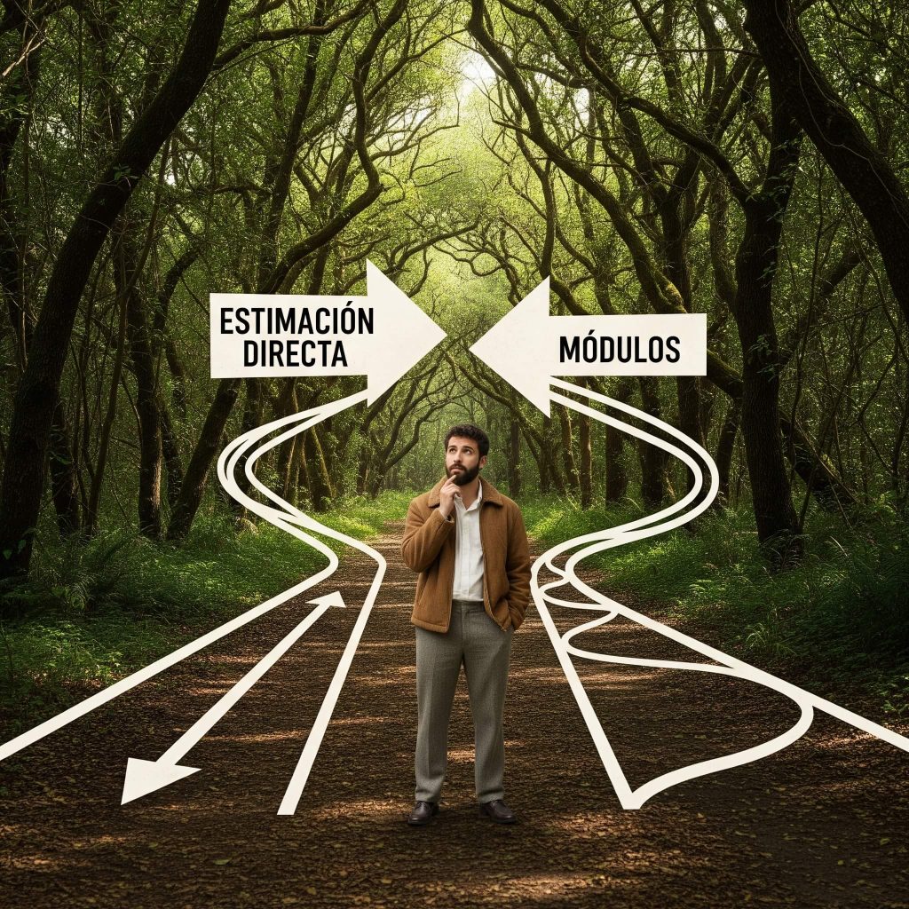 Estimación Directa o Estimación Objetiva por Módulos. Guia definitiva para elegir qué sistema fiscal escoger.