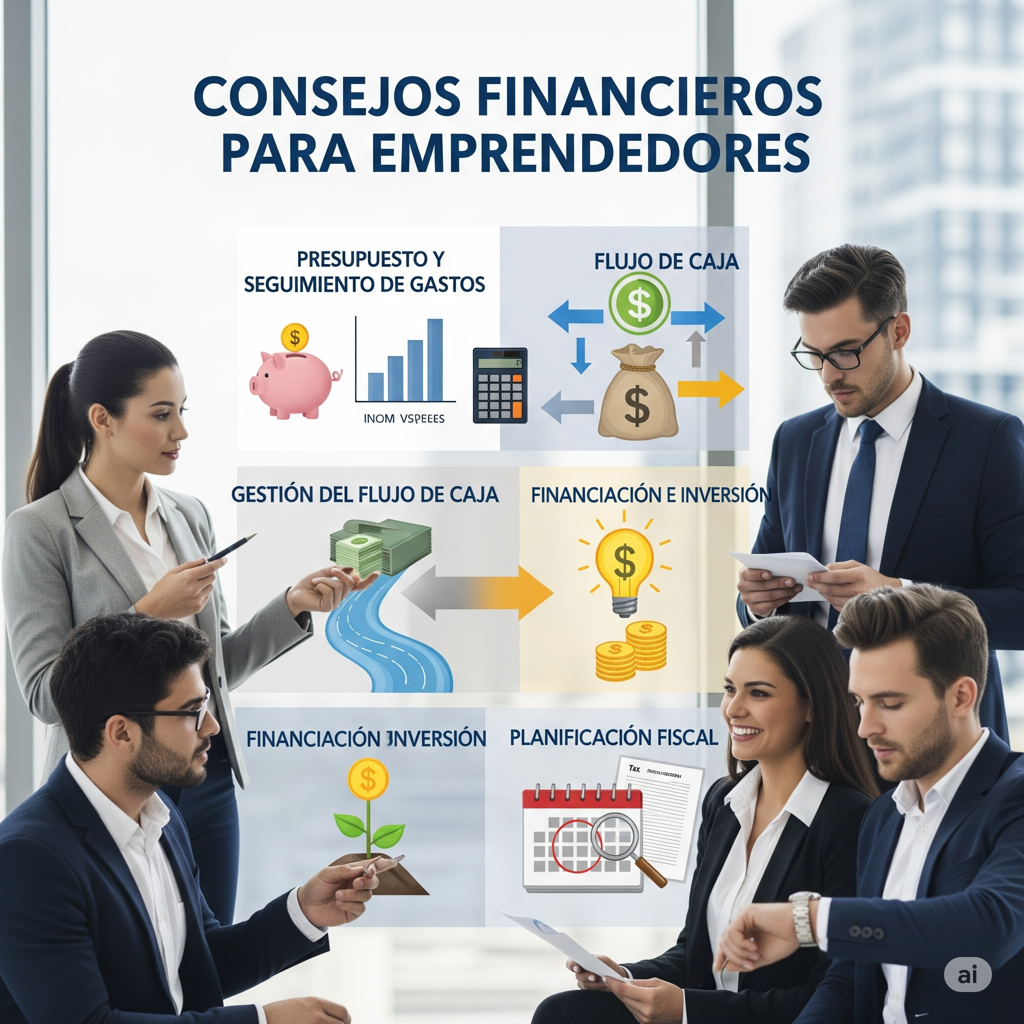 Consejos financieros para emprendedores