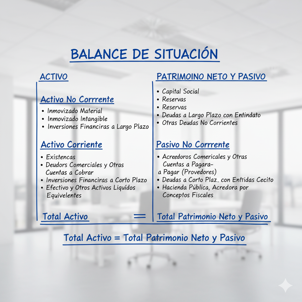 Estructura básica del Balance de Situación